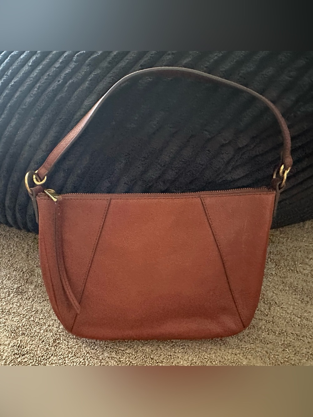 Fossil Skylar Crossbody Shoulder Bag Brown Leather